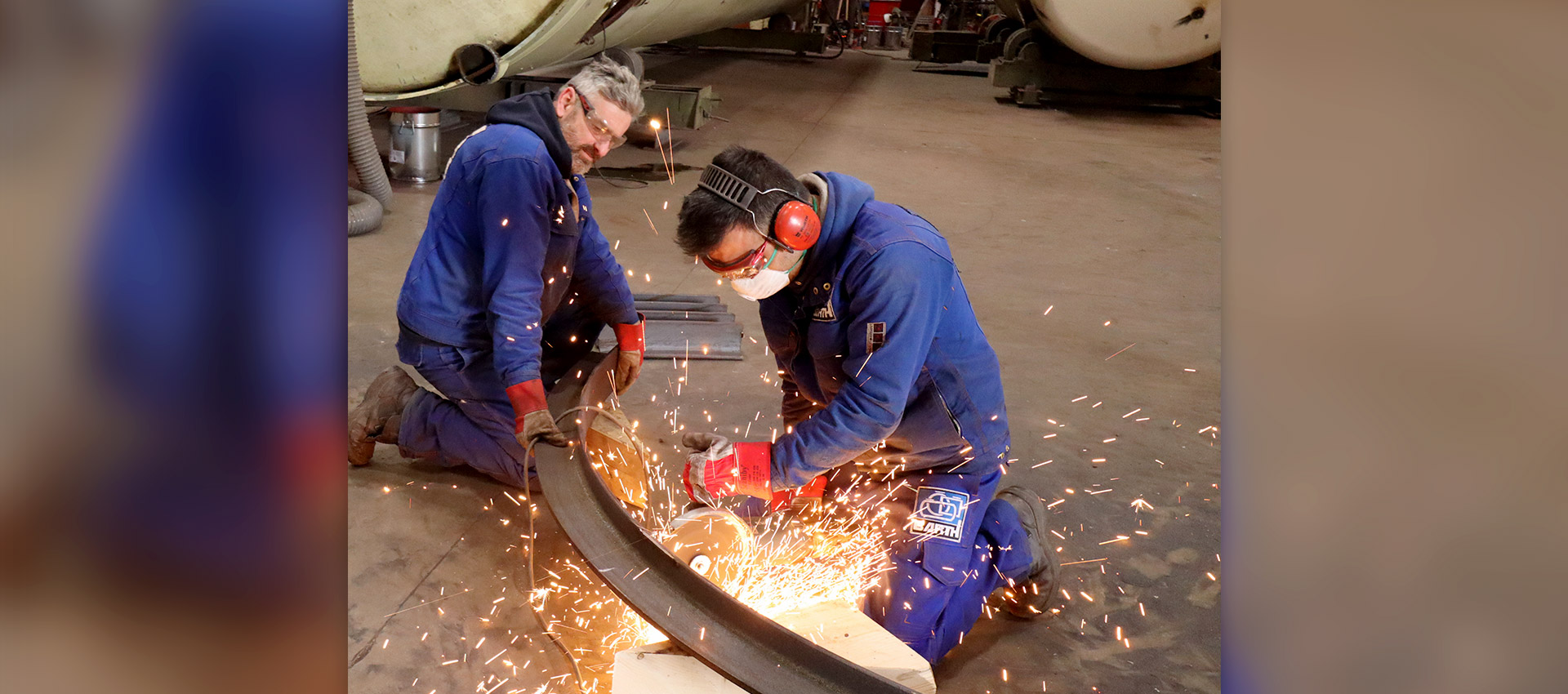 Tank und Apparate Barth GmbH: Content Slider Schweissarbeiten und Brennteile 06